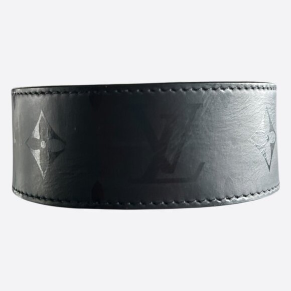 Louis Vuitton Black & Brown Monogram Reversible Belt - Picture 2 of 3